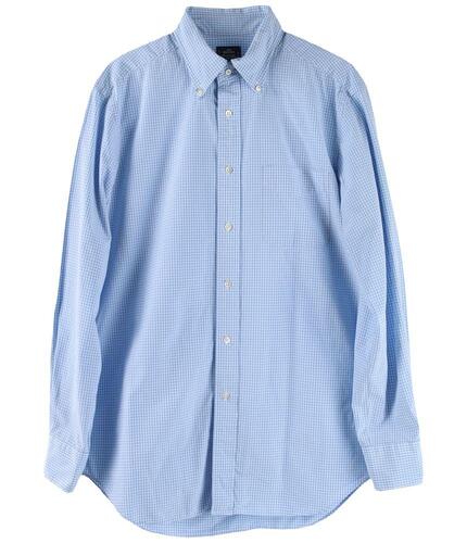 MAKER&#039;S SHIRT 마커스 셔츠 셔츠 스트라이프 라이트 블루 코튼 100%